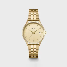 Cluse Minuit Date Watch, Gold