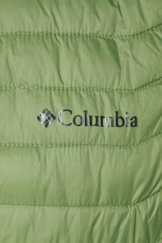 Columbia sports vest Powder Pass green color 1842414