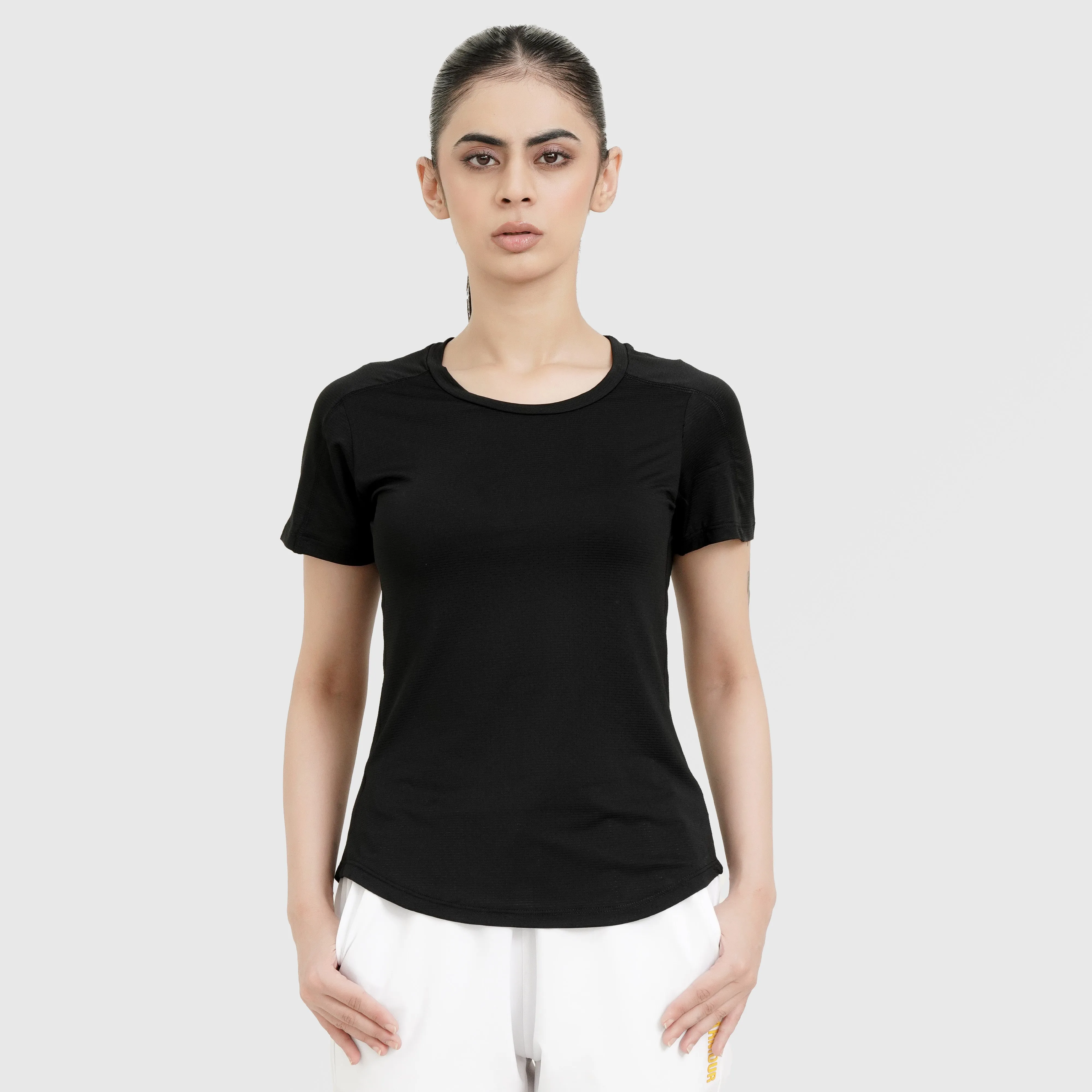 Comfort Flow Tee (Black)