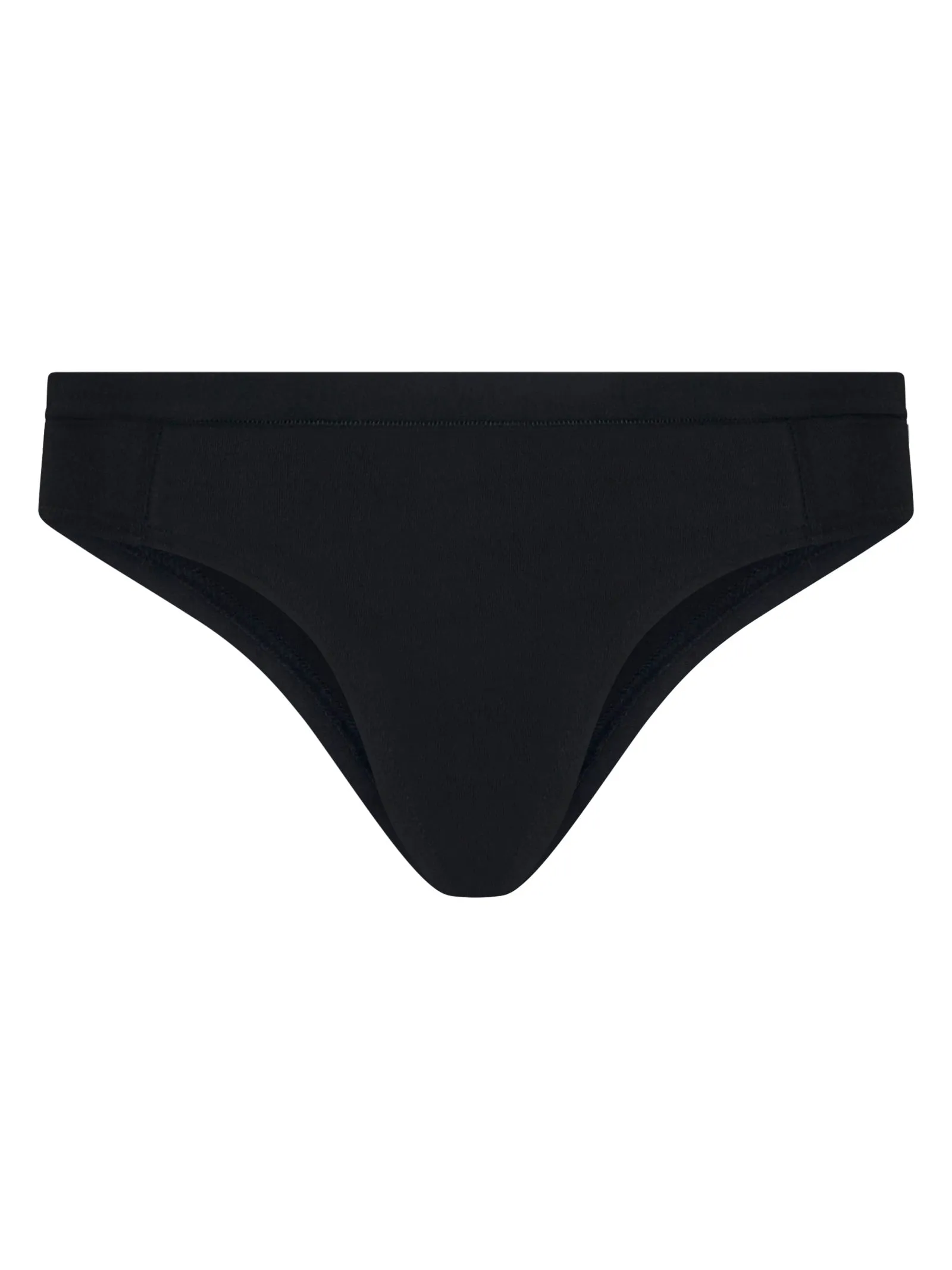 Comfort - Slip in cotone elasticizzato - Nero