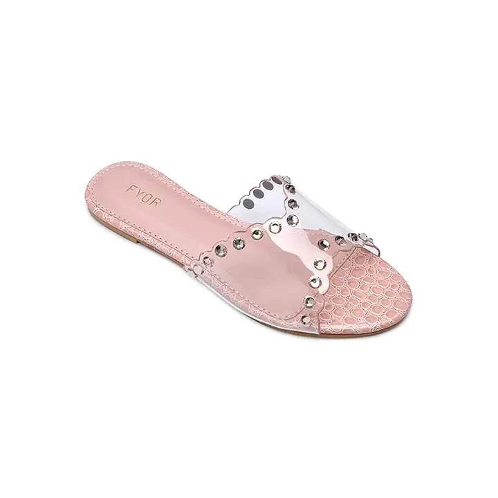 Crystal Slide Sandal MY 185