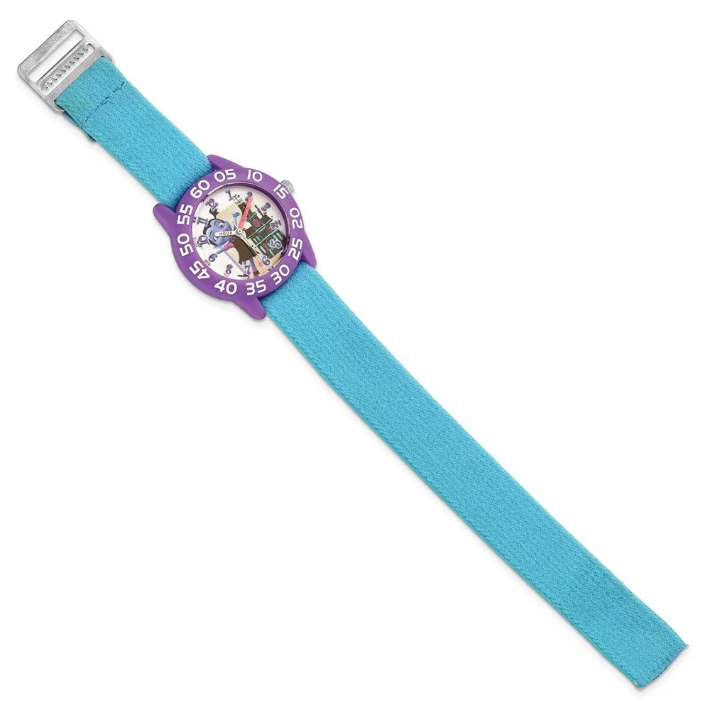 Disney Girls Vampirina's House Blue Strap Acrylic Time Teacher Watch