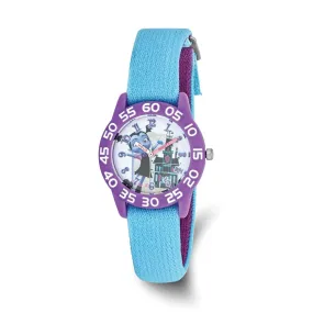 Disney Girls Vampirina's House Blue Strap Acrylic Time Teacher Watch