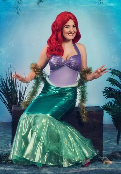 Disney Little Mermaid Ariel Deluxe Costume for Women