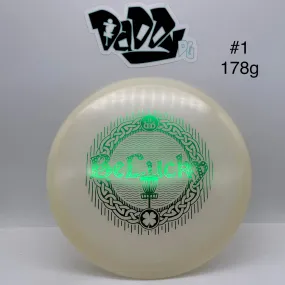 Dynamic Discs Emac Truth Lucid Midrange w/ Be Lucky Stamp