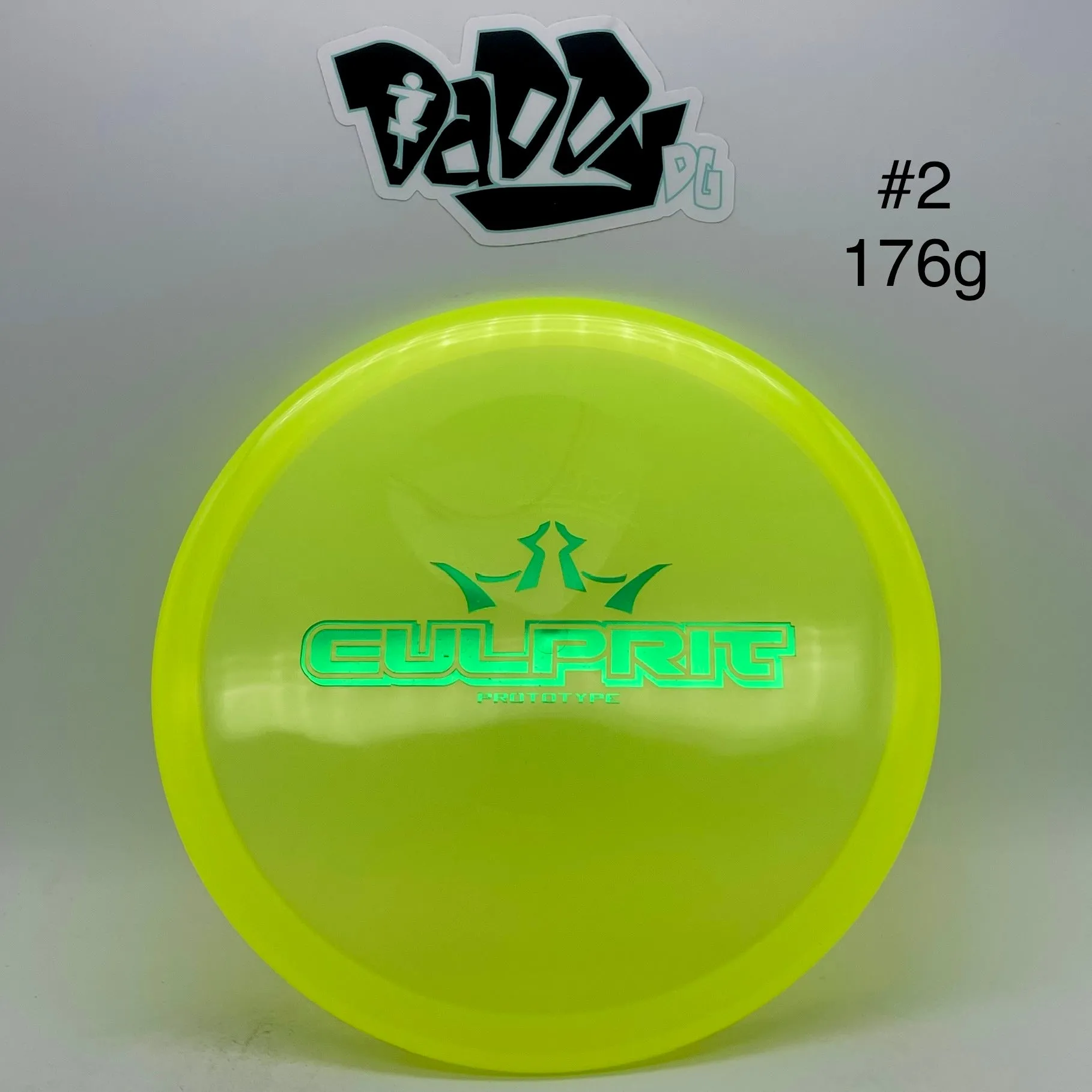 Dynamic Discs Prototype Lucid Ice Culprit Overstable Approach Disc