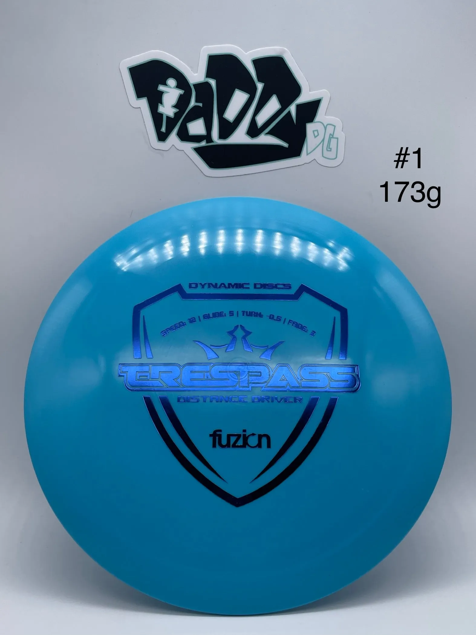 Dynamic Discs Trespass Fuzion Distance Driver