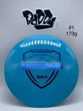 Dynamic Discs Trespass Fuzion Distance Driver