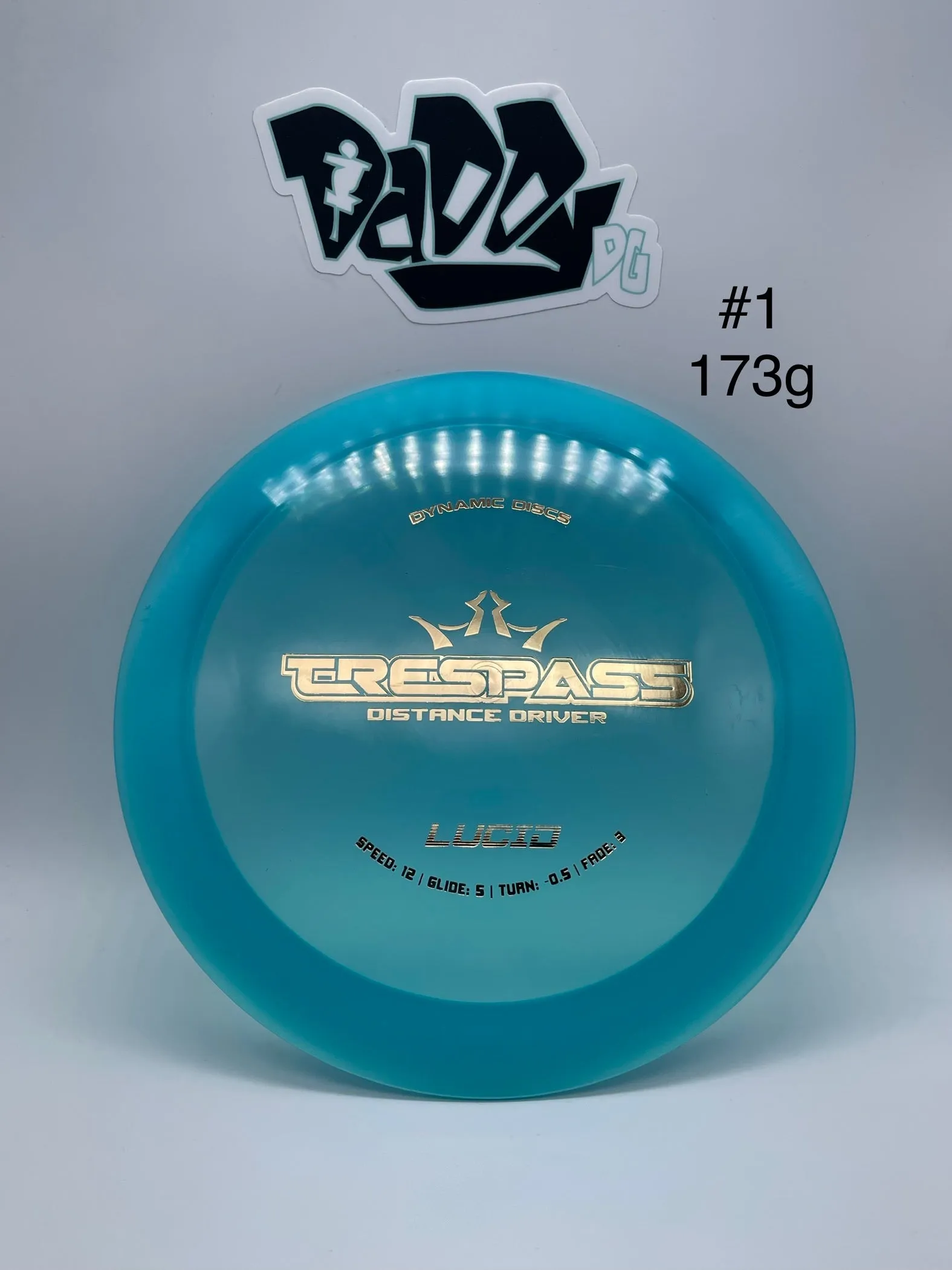 Dynamic Discs Trespass Lucid Distance Driver