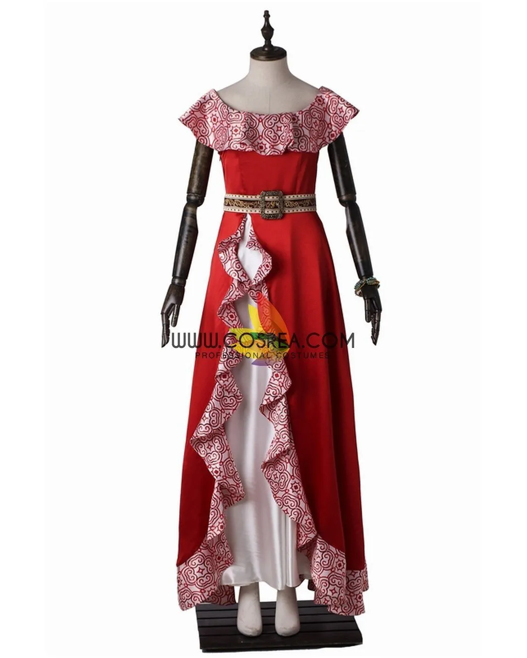 Elena Satin Brocade Cosplay Costume