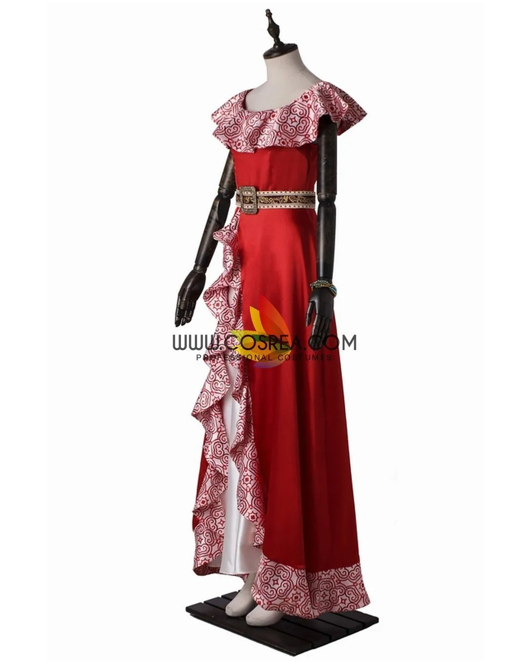 Elena Satin Brocade Cosplay Costume