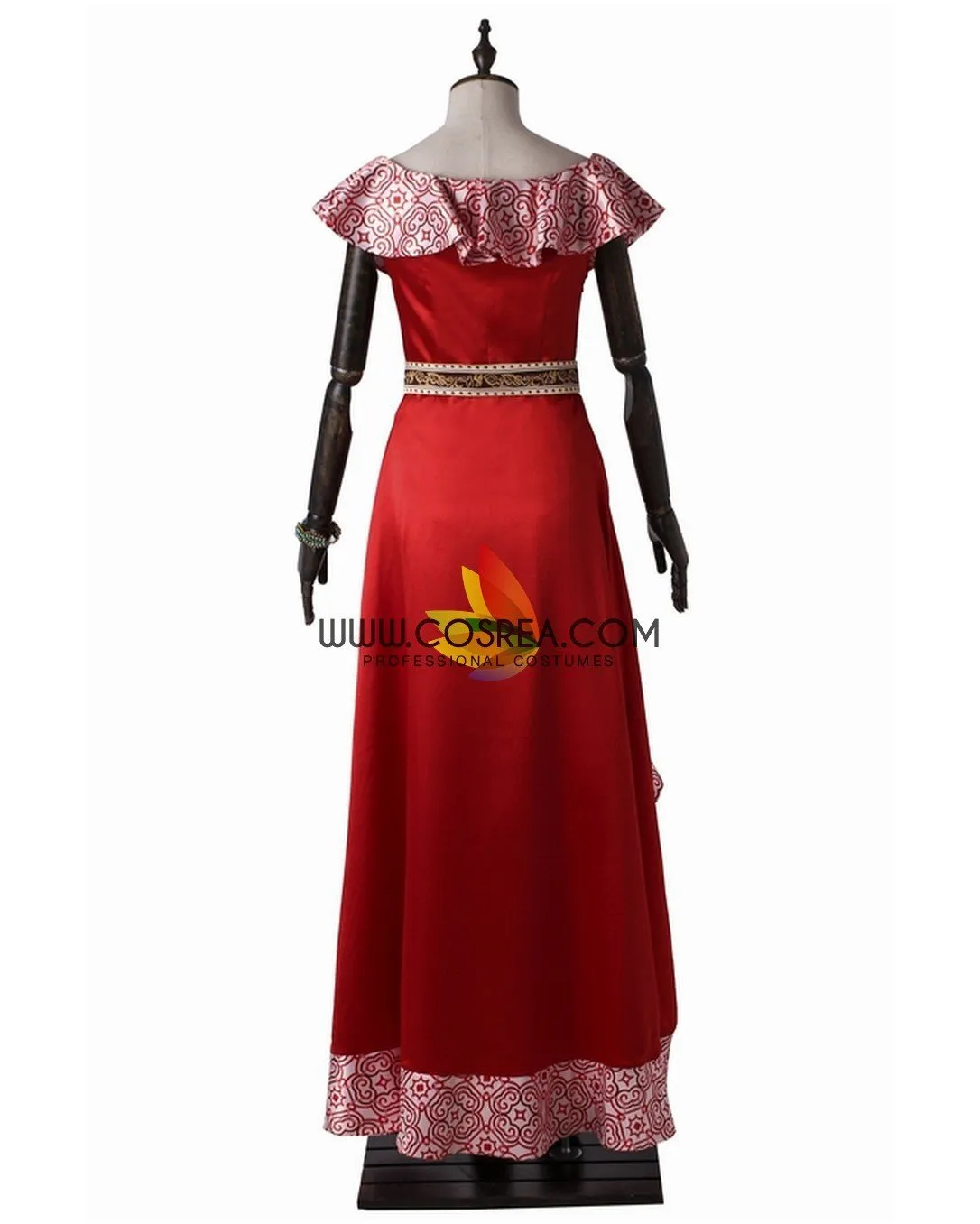 Elena Satin Brocade Cosplay Costume