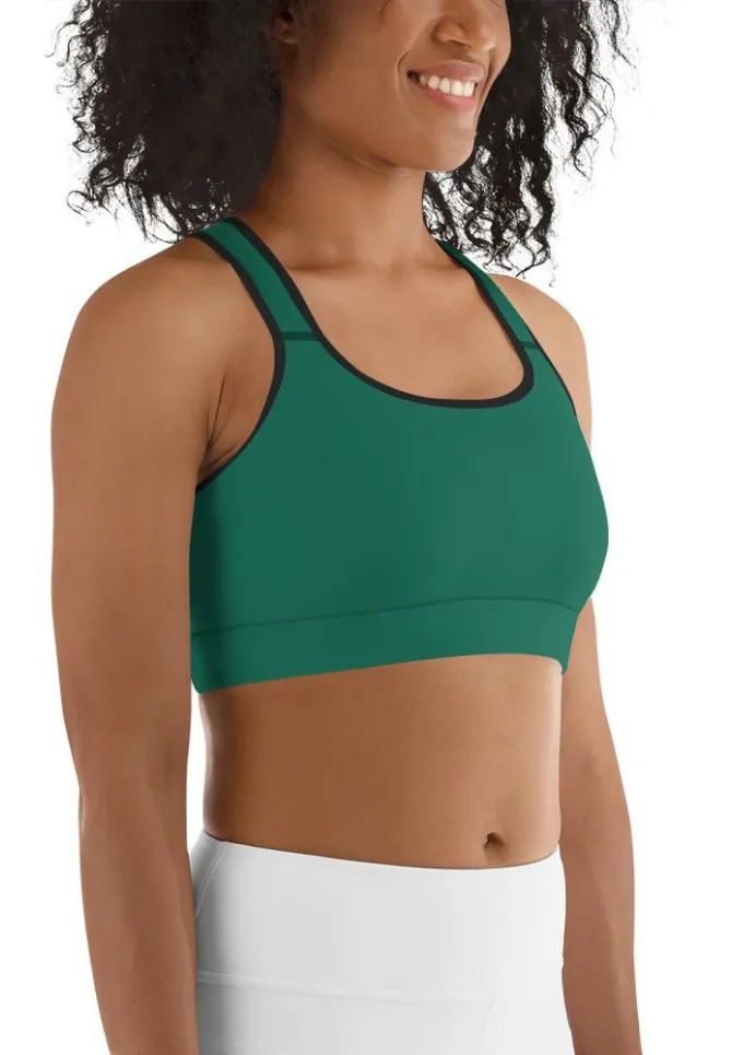 Emerald Green Sports Bra