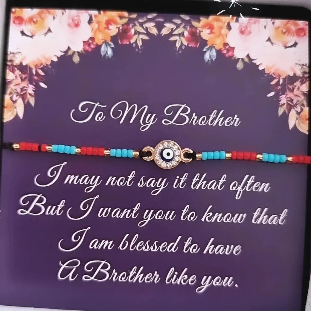 Evil Eye Rakhi For Brother