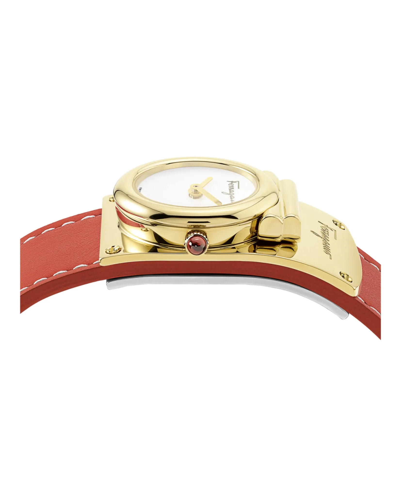 Ferragamo Boxyz Leather Watch