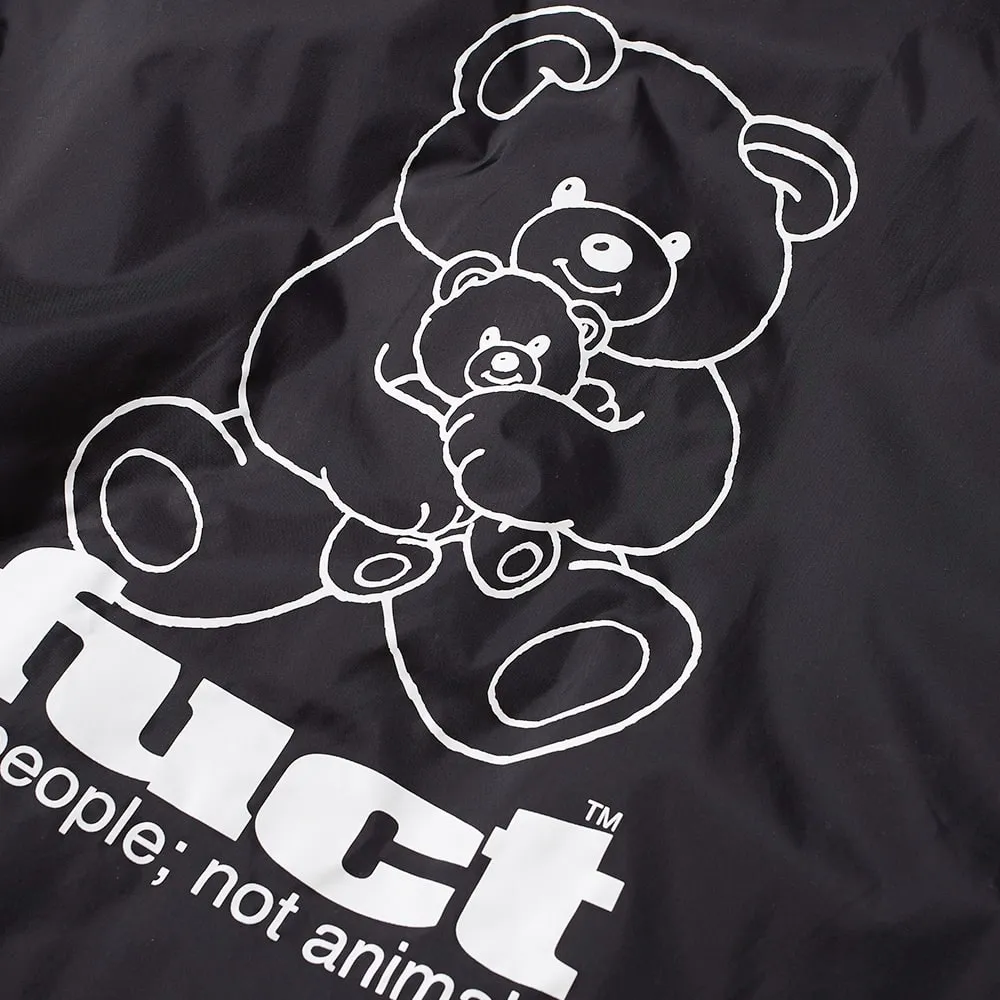 FUCT SSDD Tiger OG Bear Coach JacketBlack