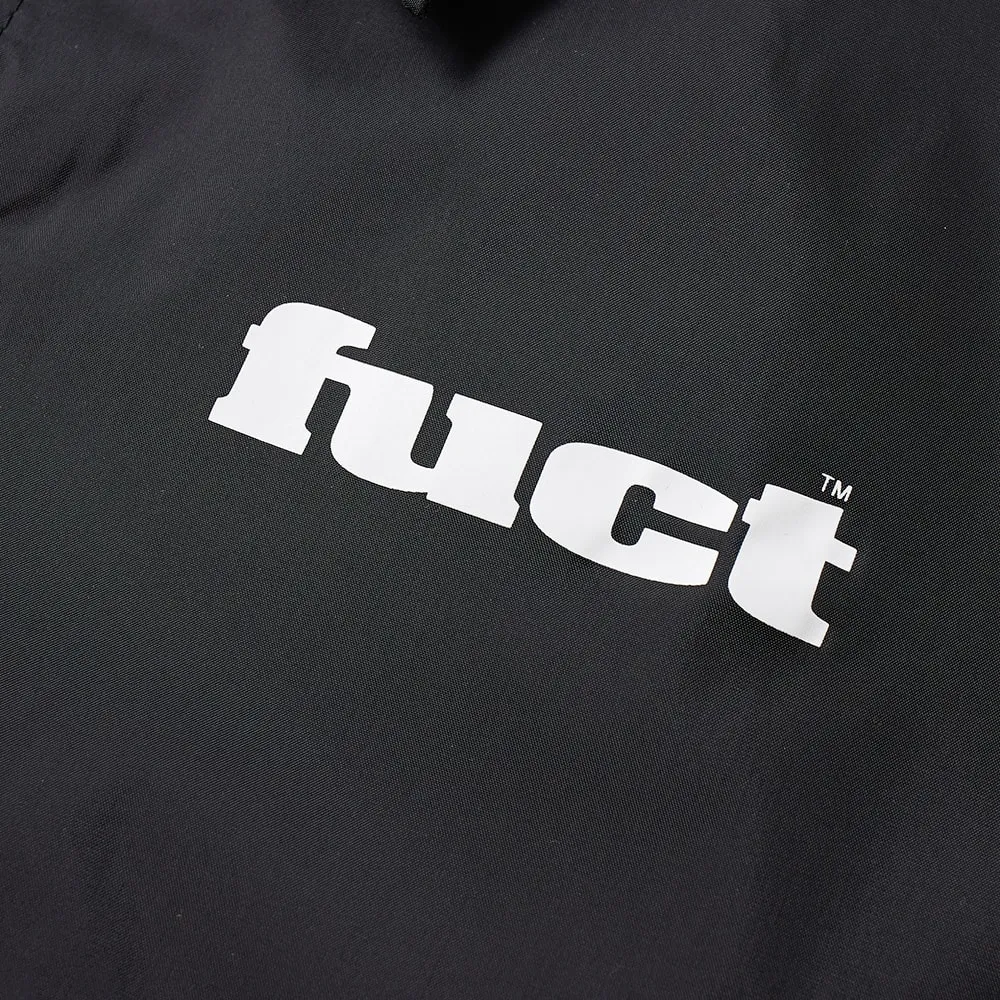 FUCT SSDD Tiger OG Bear Coach JacketBlack