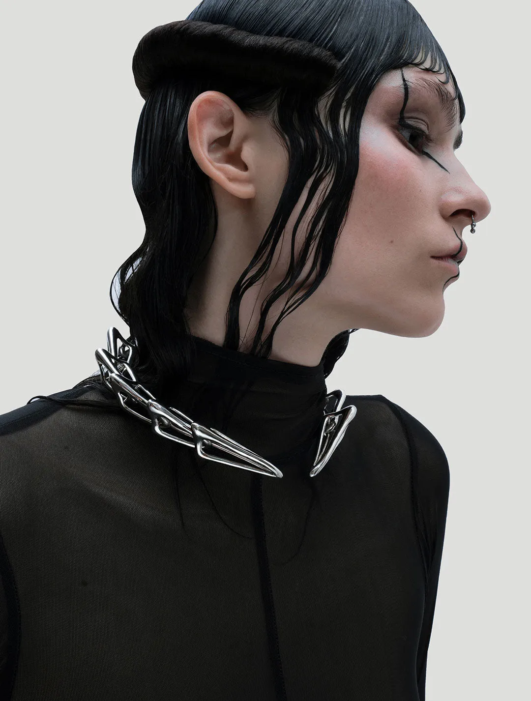 Futuristic Amphibian Choker by Costume Therapy