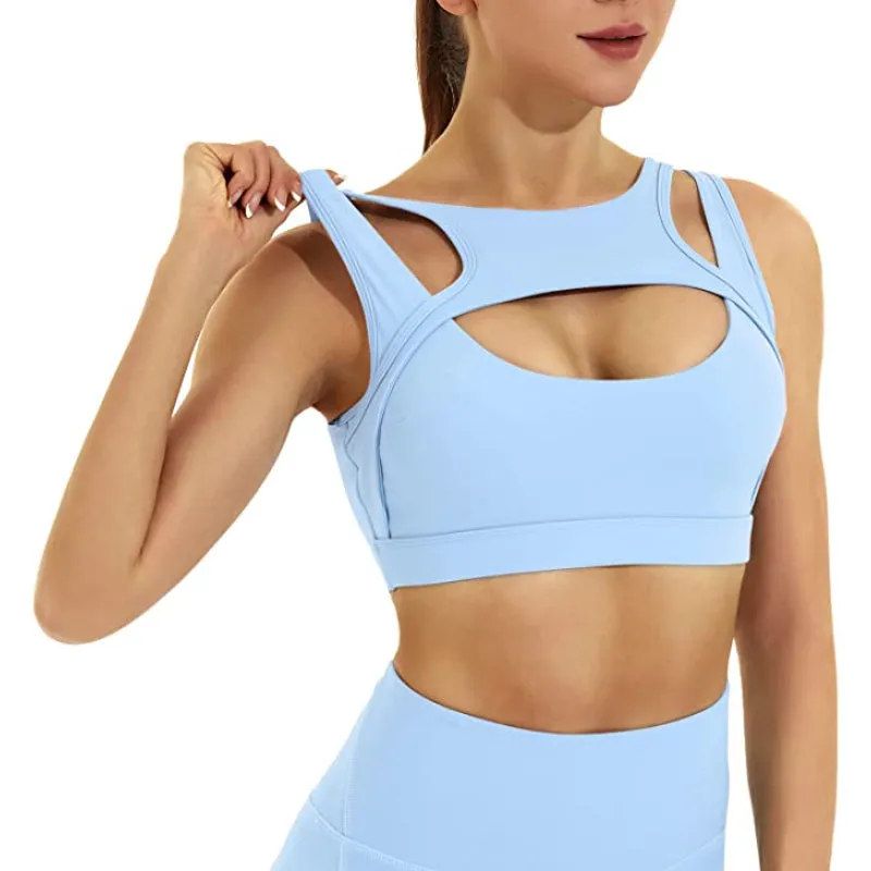 Gabriella Cutout Push Up Sports Bra