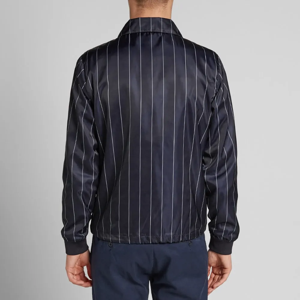 GANT Rugger Pinstripe Coach JacketShadow Blue