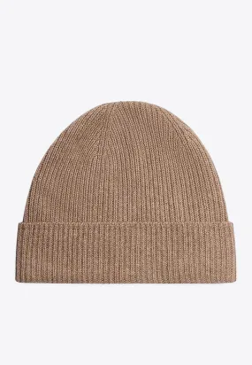 Girls Benny Cashmere Ribbed Beanie