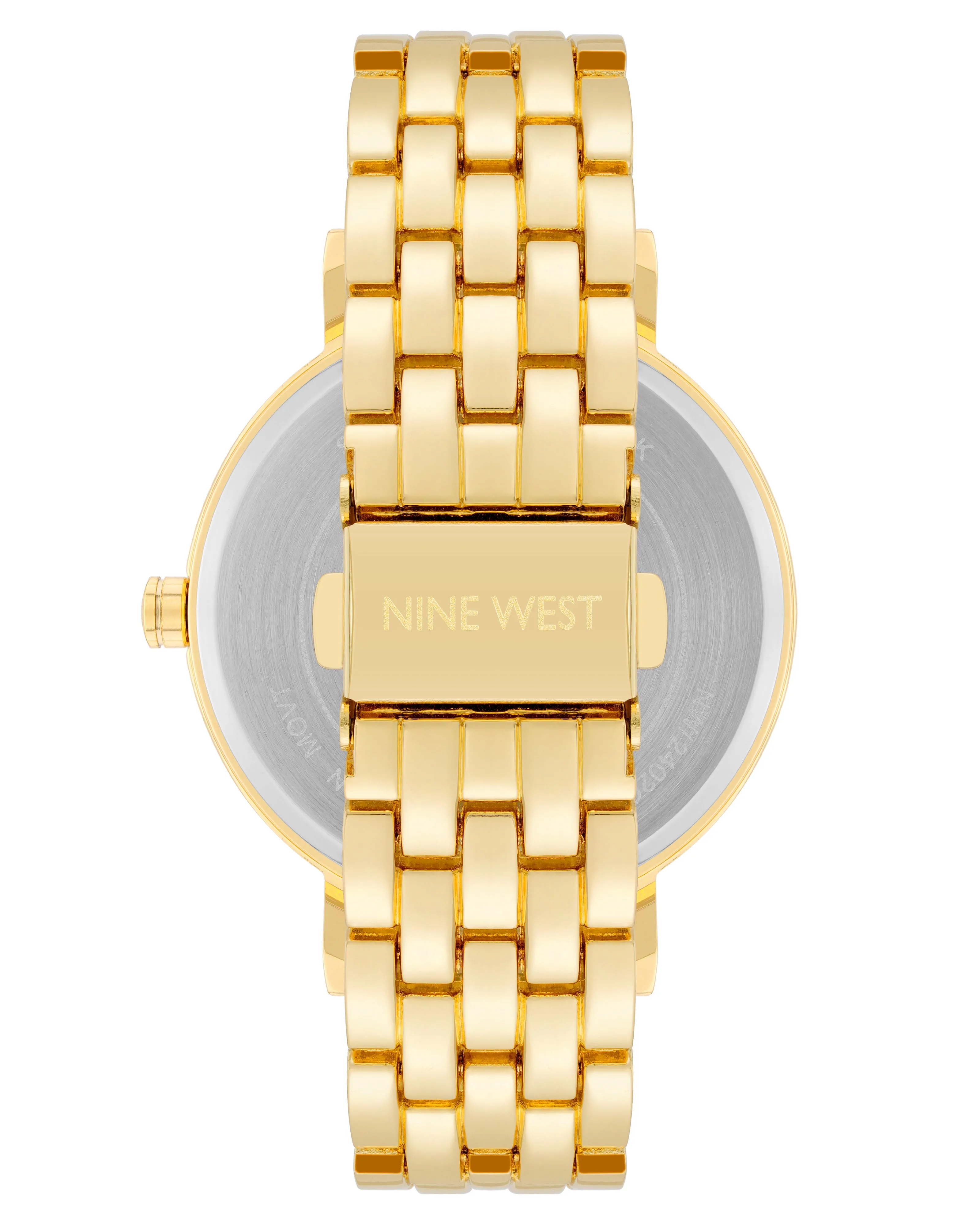 Glitter Accented Dial Watch