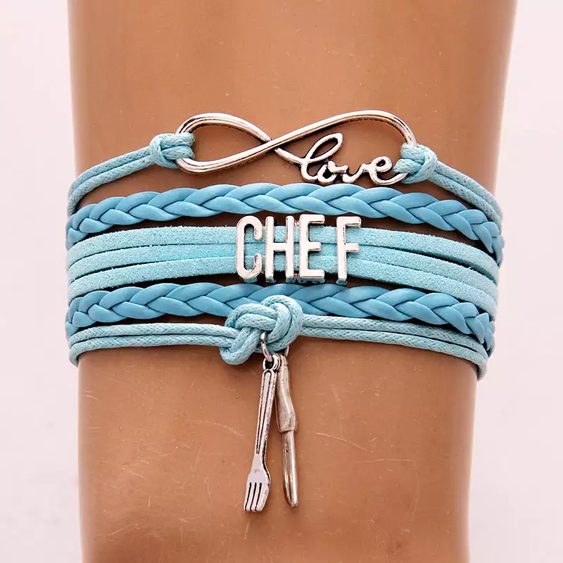 Handmade Chef Bracelet - 22CM