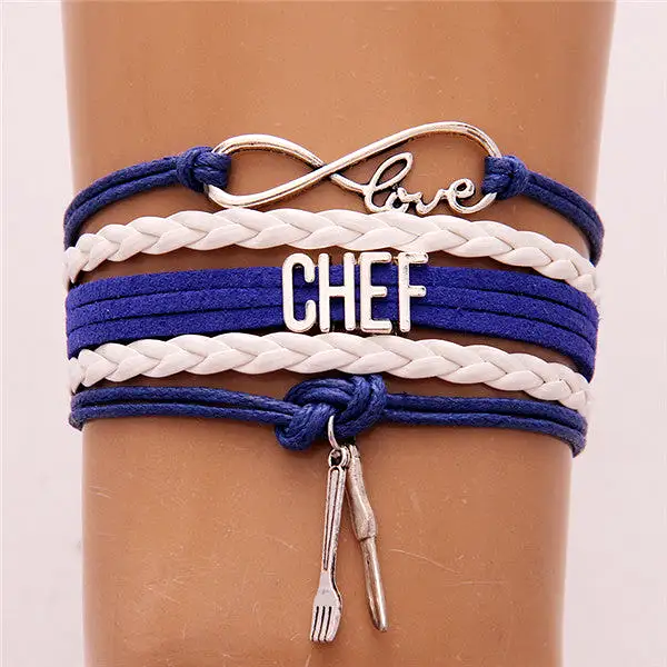 Handmade Chef Bracelet - 22CM