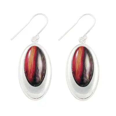 Heathergem Oval Drop Earrings