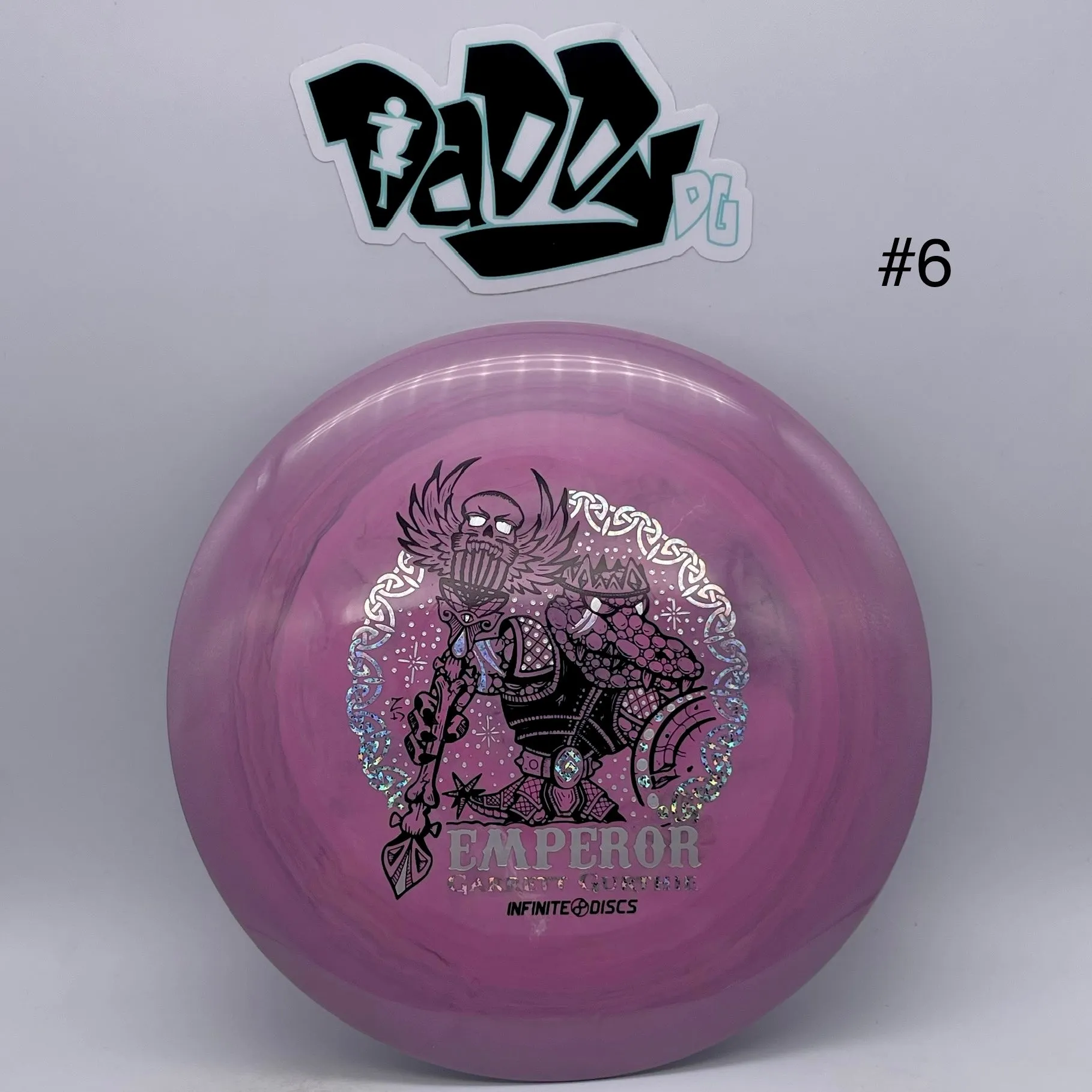 Infinite Discs Signature Swirly S-Blend Emperor Garrett Gurthie Signature Stamped Distance Driver