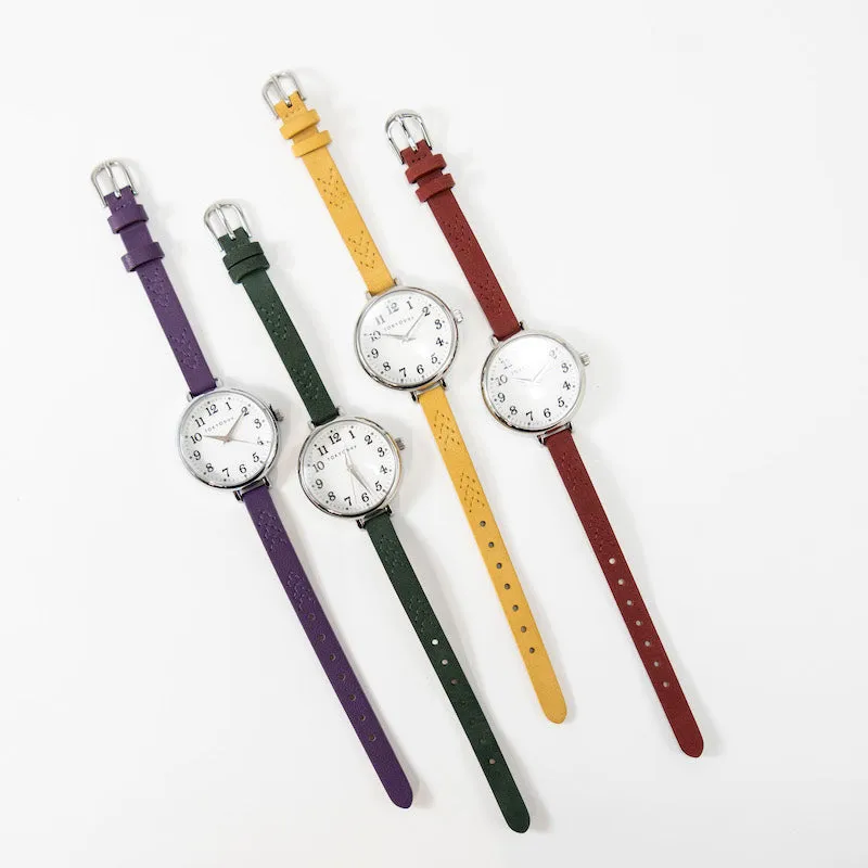 Iro Stitch Watch in Mustard