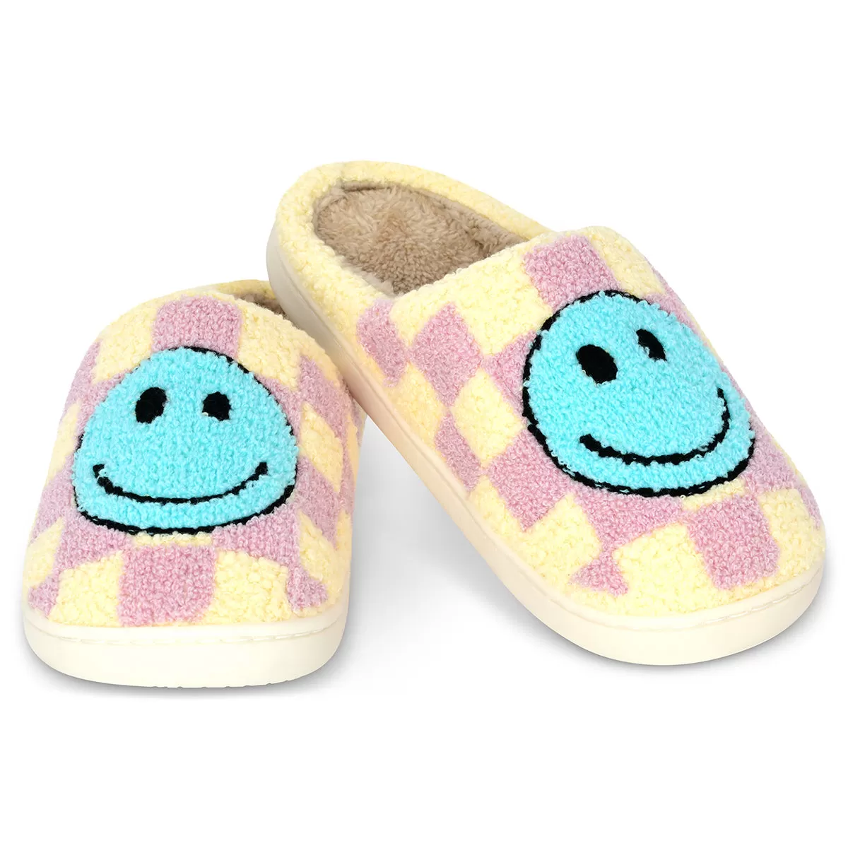 Iscream Happy Check Slippers