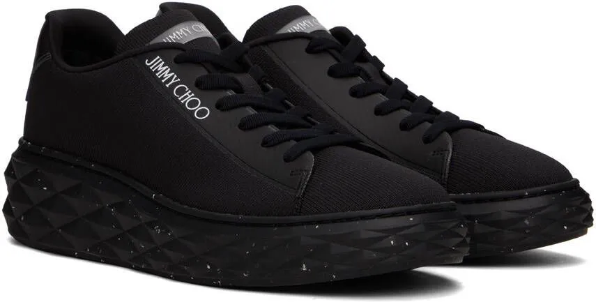 Jimmy Choo Black Diamond Light Maxi Sneakers