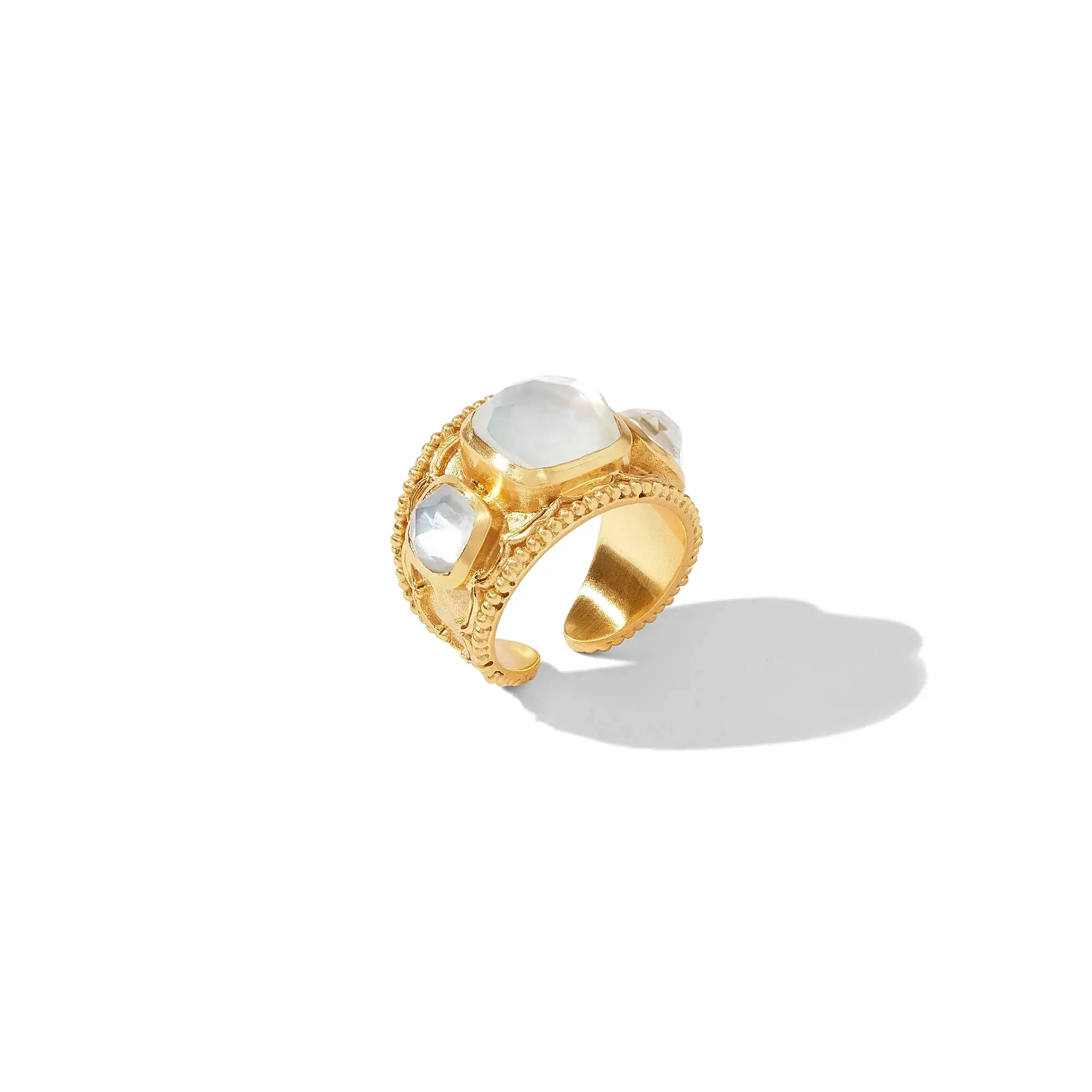 Julie Vos Trieste Statement Ring - (three colors)