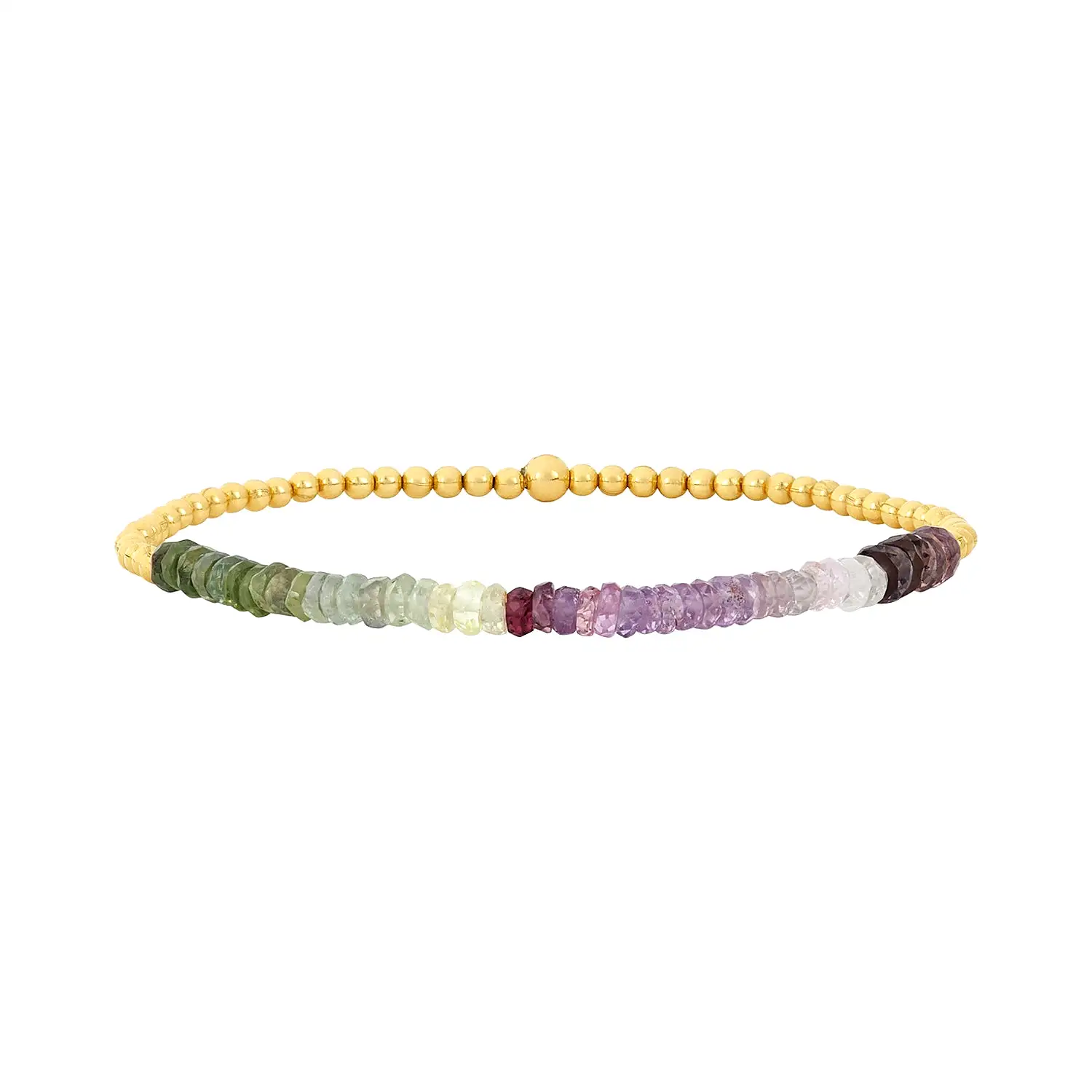 Karen Lazar Design 2MM Signature Bracelet With Vino Ombré