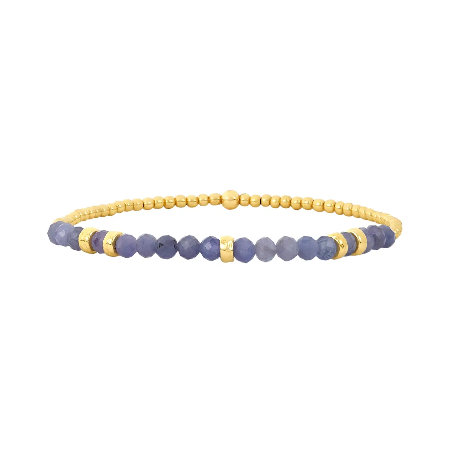 Karen Lazar Design December Tanzanite and Rondelle Bracelet