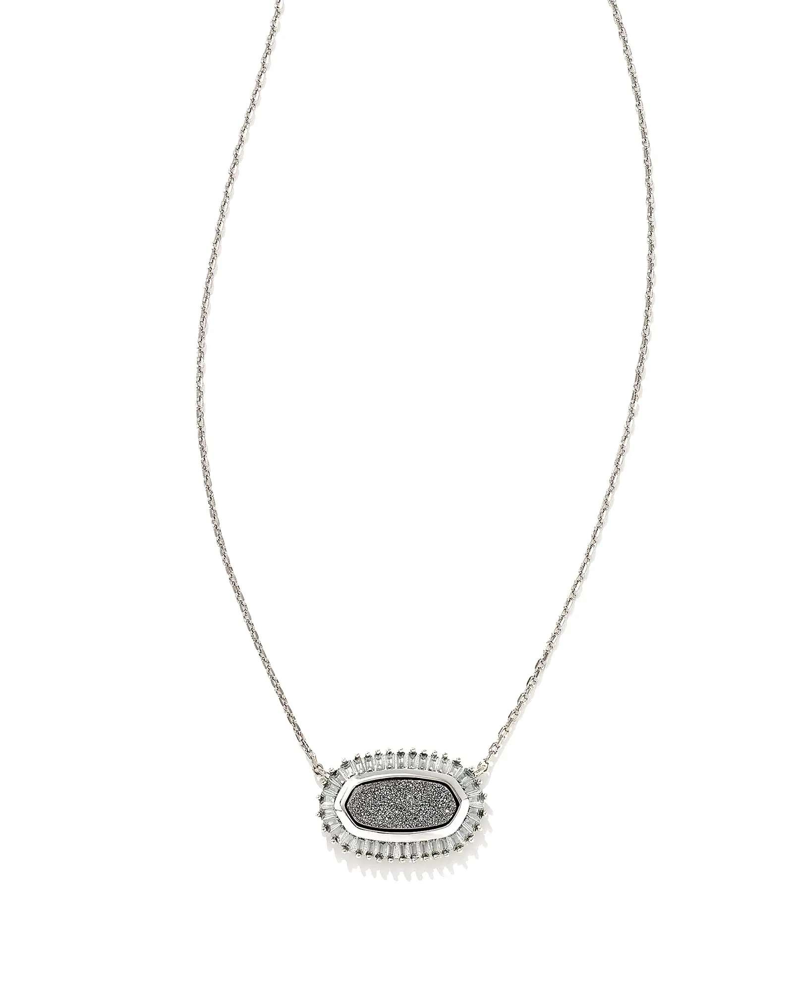 Kendra Scott Baguette Elisa Pendant Necklace