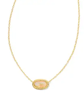 Kendra Scott Elisa Ridge Frame Pendant Necklace