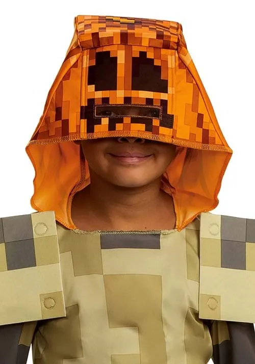 Kid's Minecraft Husk Jack O'Lantern Costume | Minecraft Costumes & Accessories