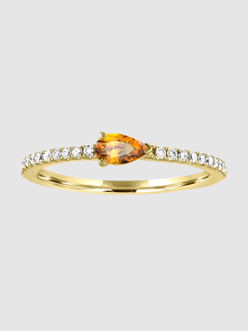 Layla Ring - Yellow Gold & Citrine