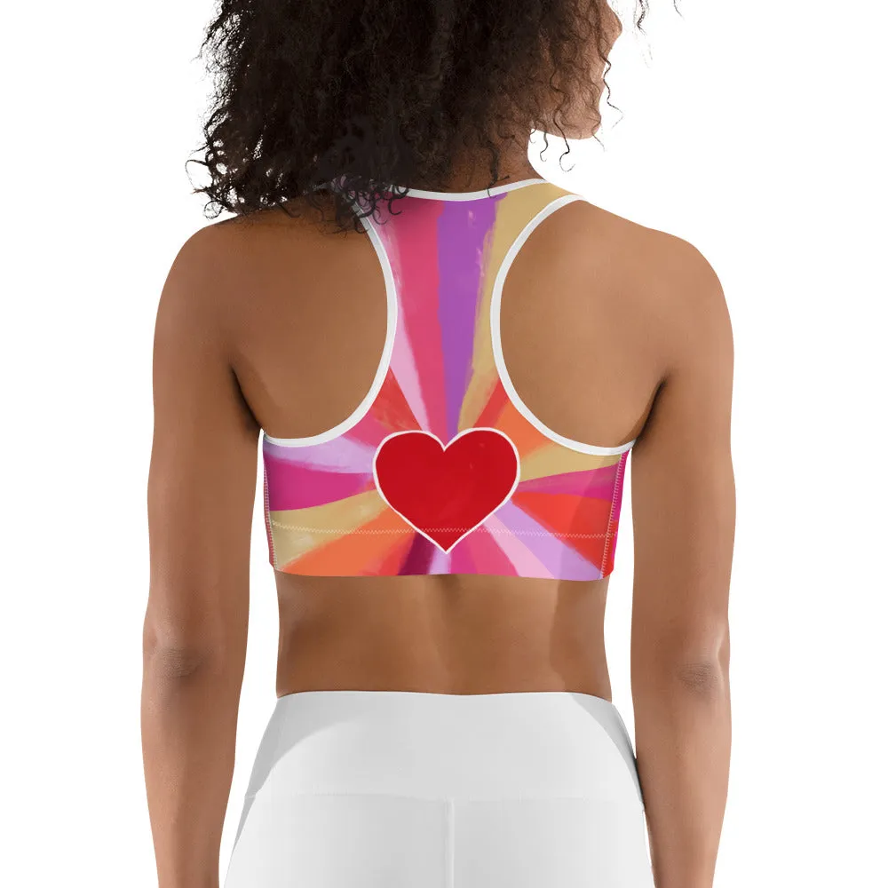 Love Bloom Sports Bra