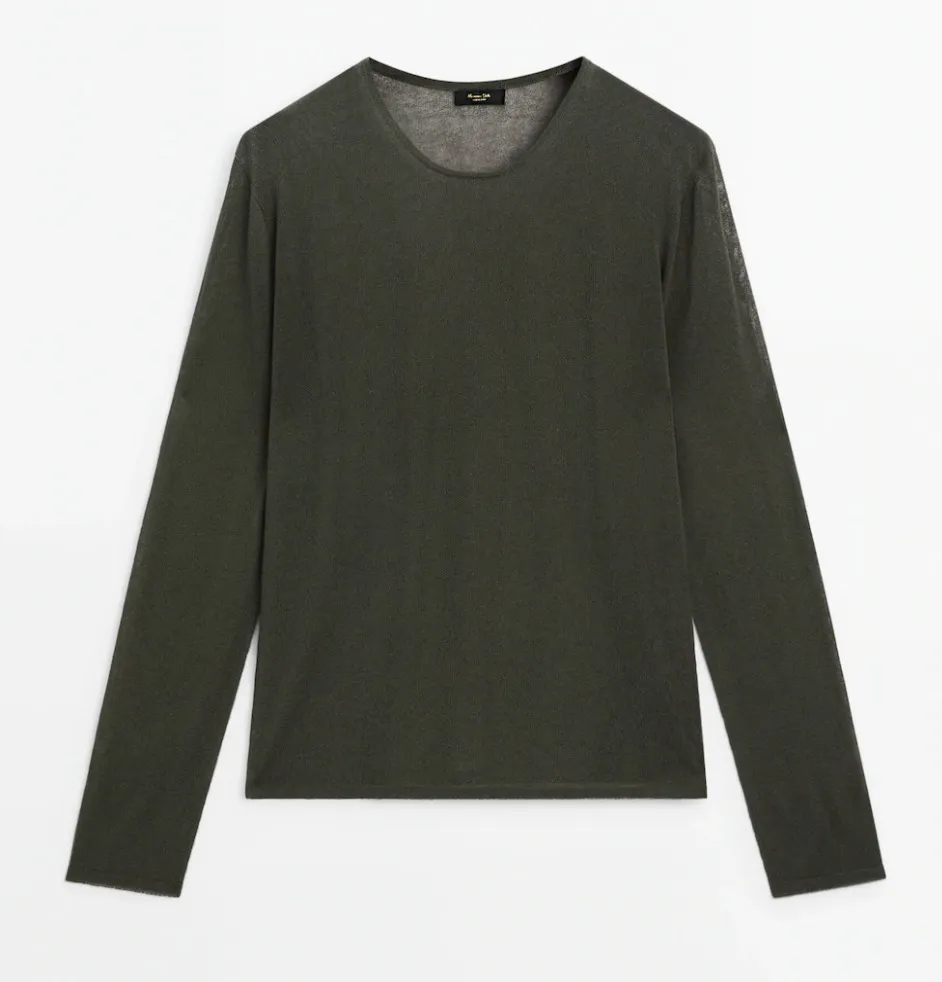 Massimo Dutti  |Casual Style Long Sleeves Plain Elegant Style