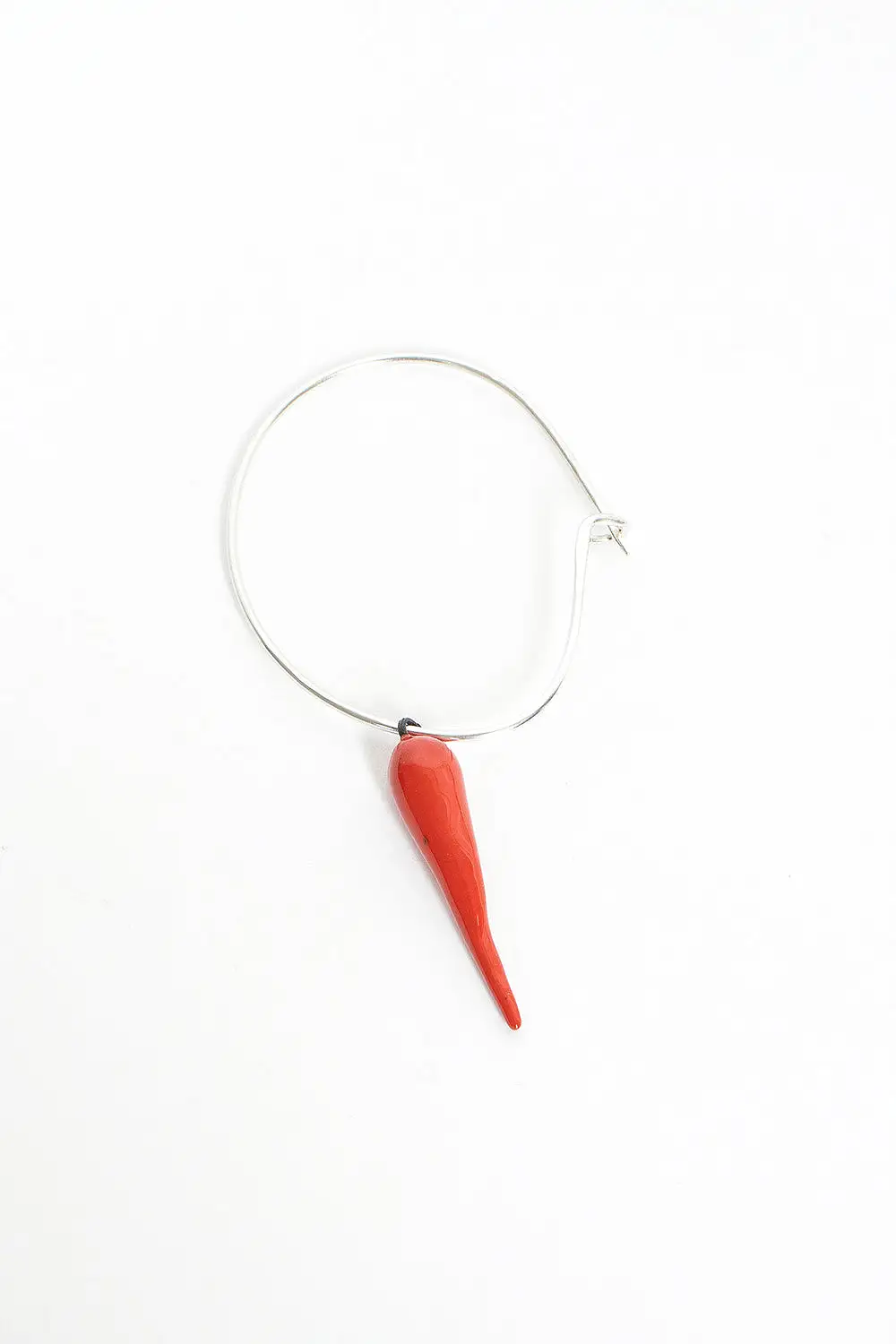 Medium Round Brooch Chilli