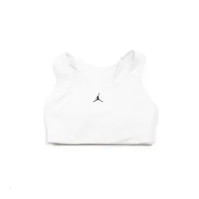 Medium-Support 1-Piece Pad Sports Bra (White)