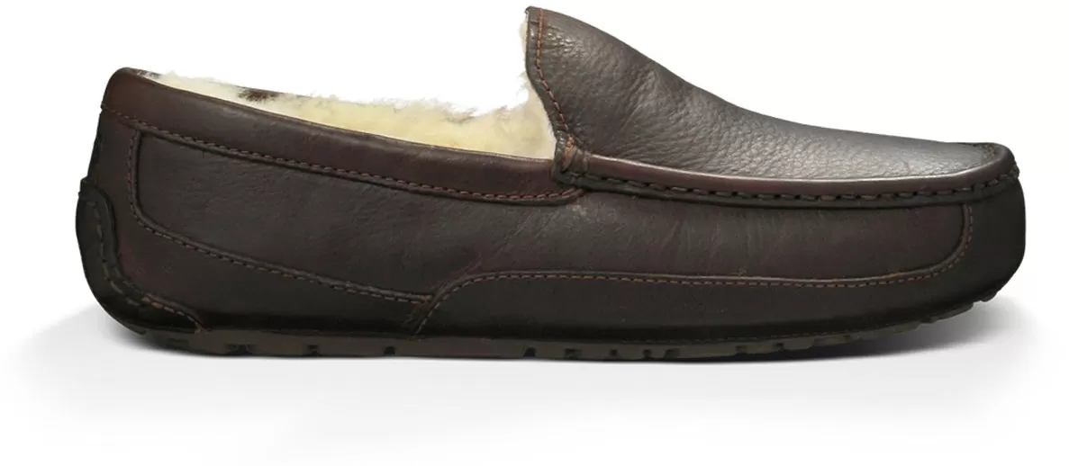 Men's Ascot Slipper Leather