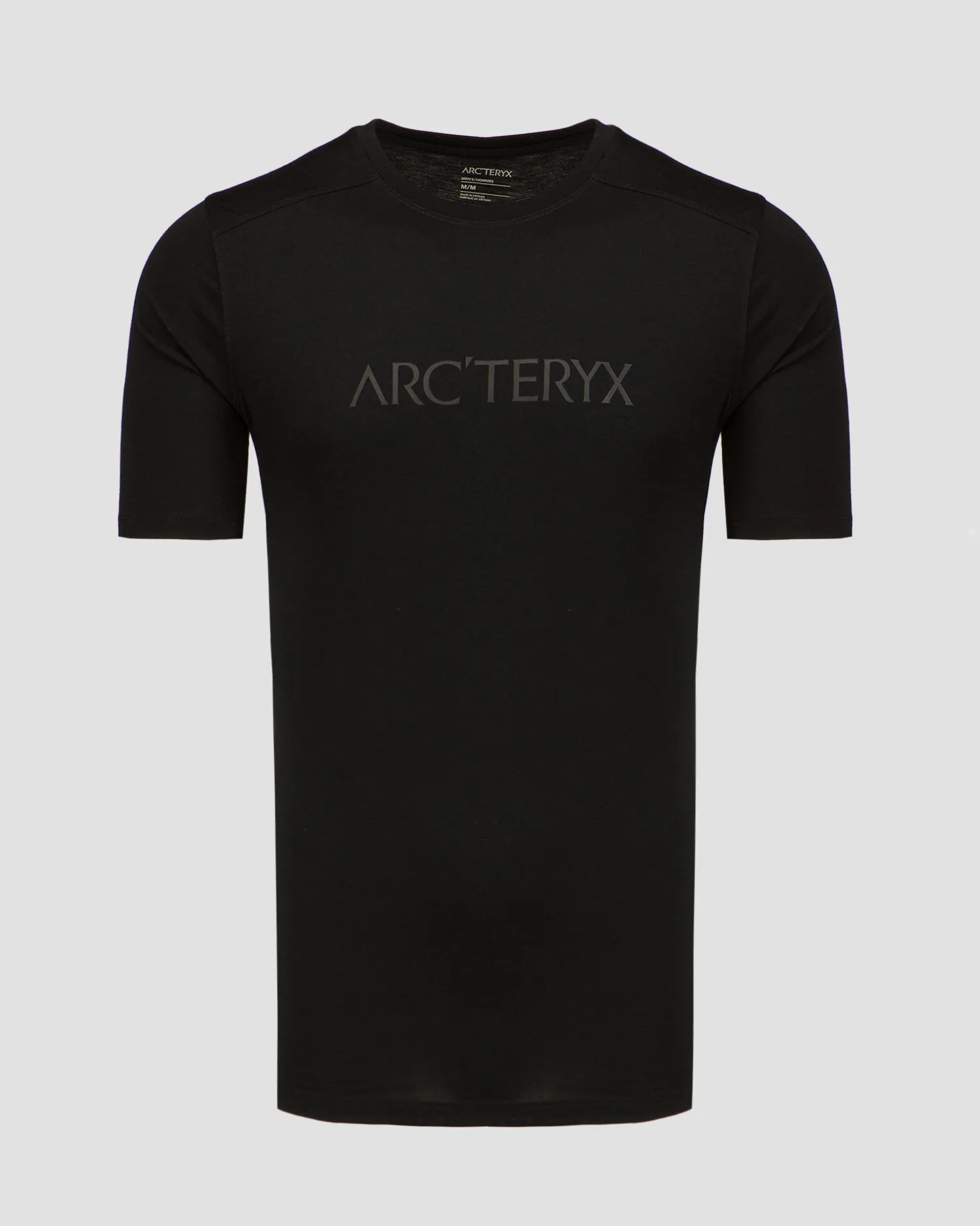 Men’s black T-shirt Arcteryx Ionia MW Arc Logo SS M x000007733-2291