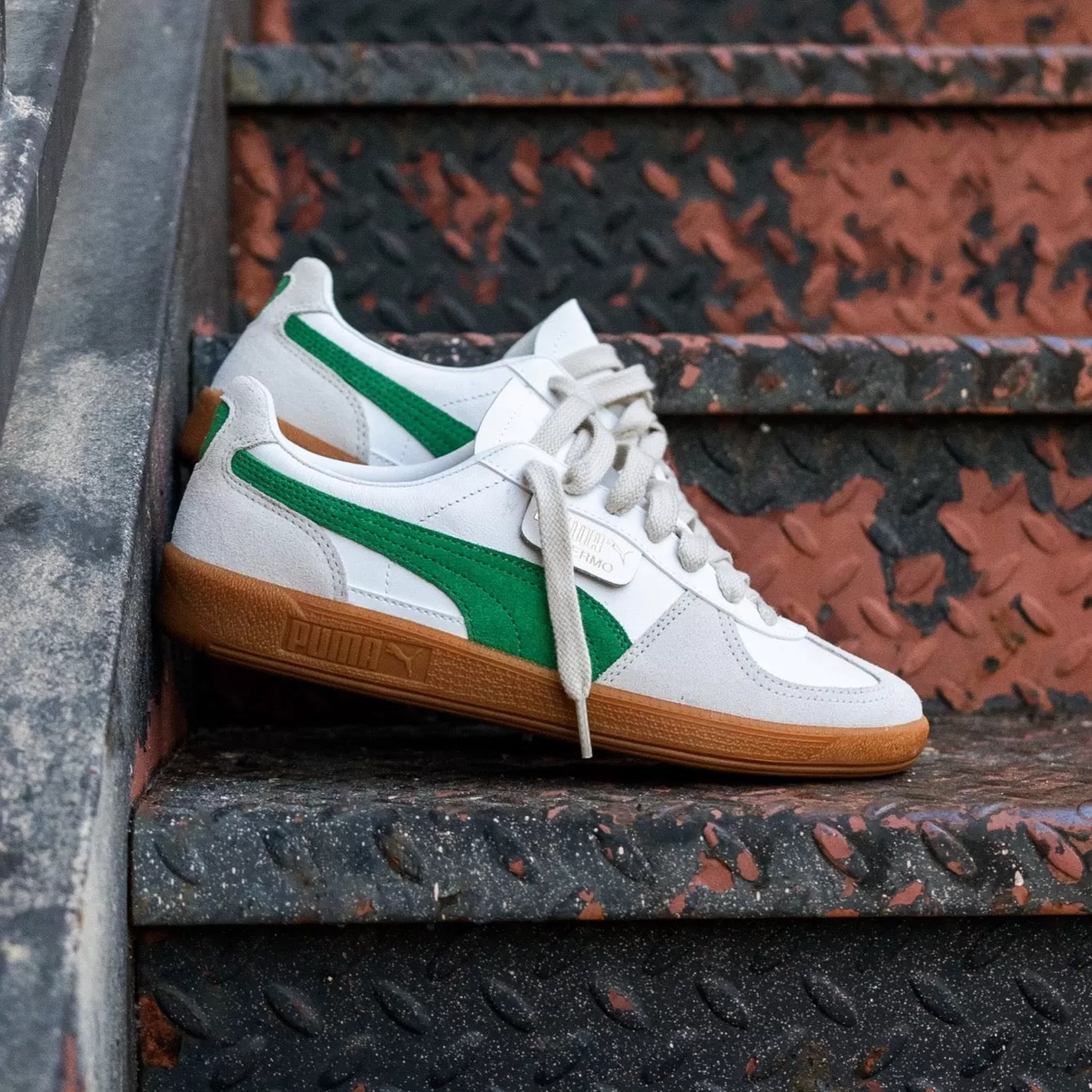 Mens Puma Palermo LTH (Pine Green)