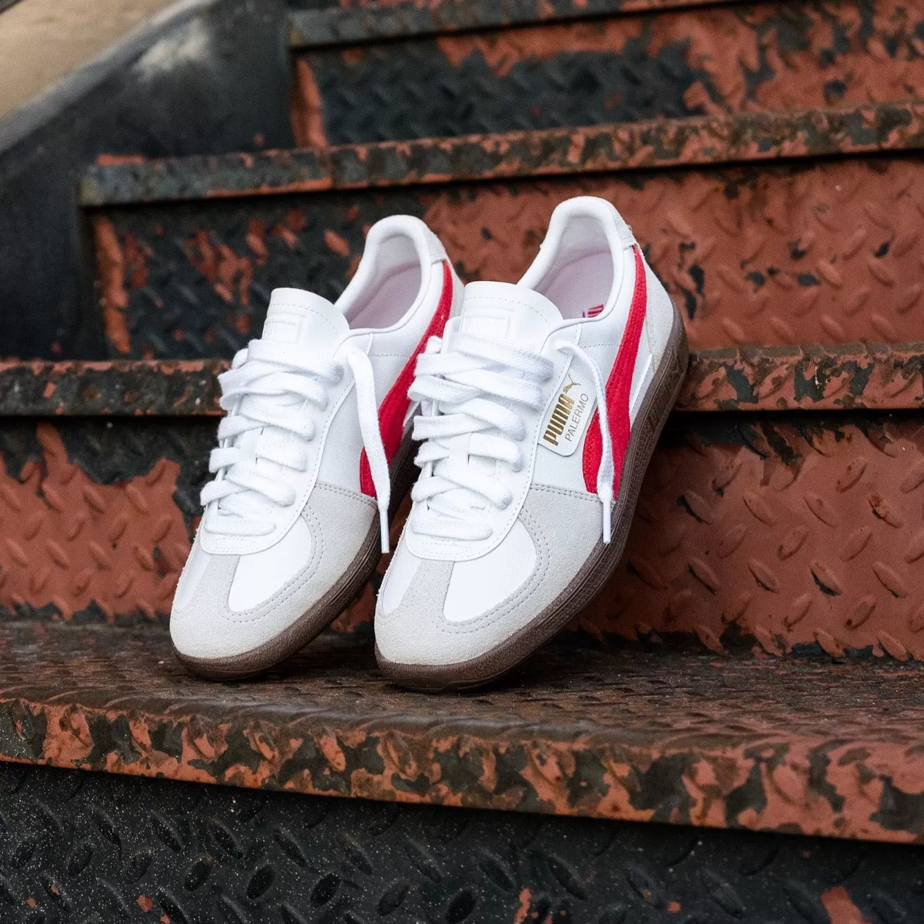 Mens Puma Palermo LTH (Racer Red)