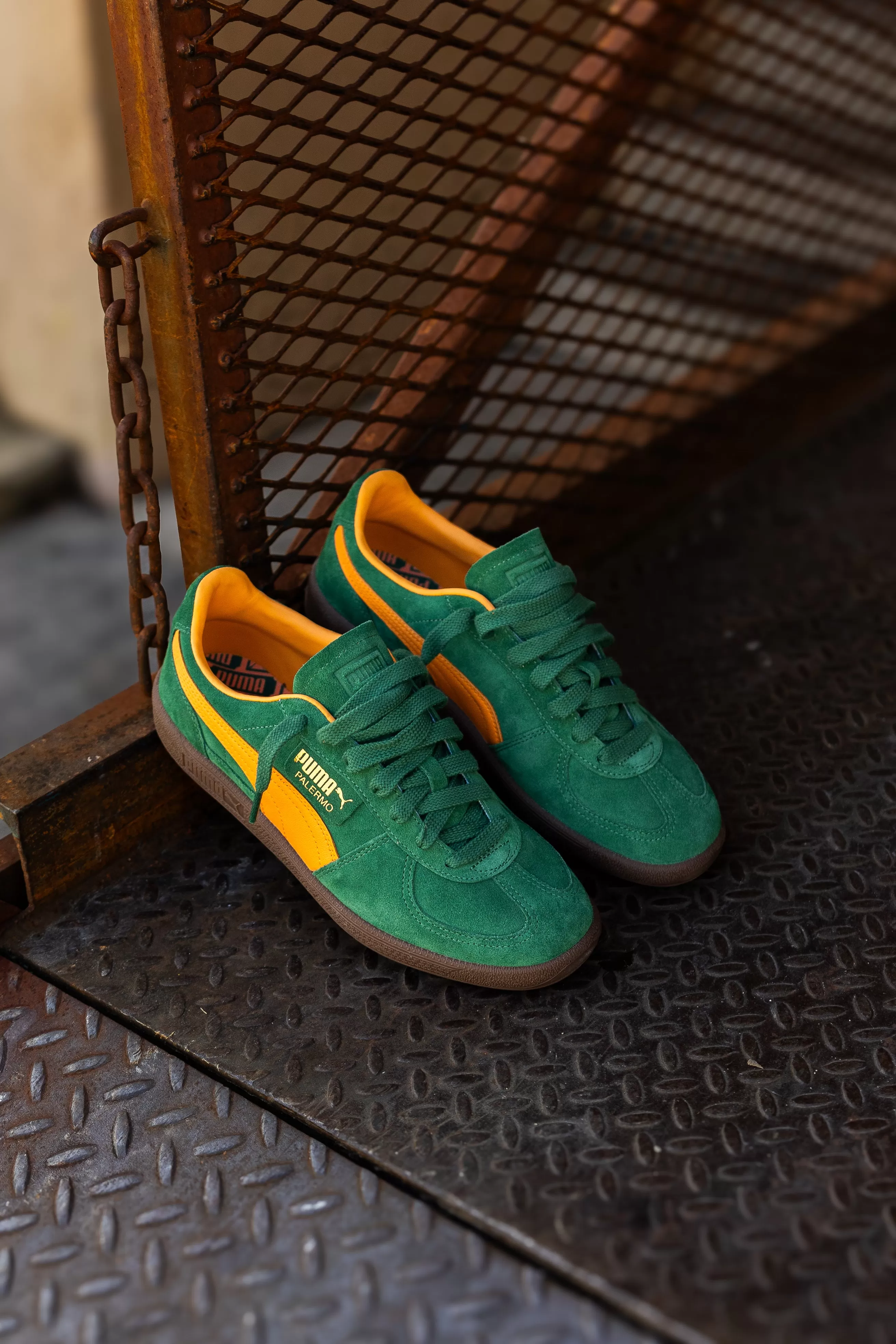 Mens Puma Palermo (Vine/Clementine)