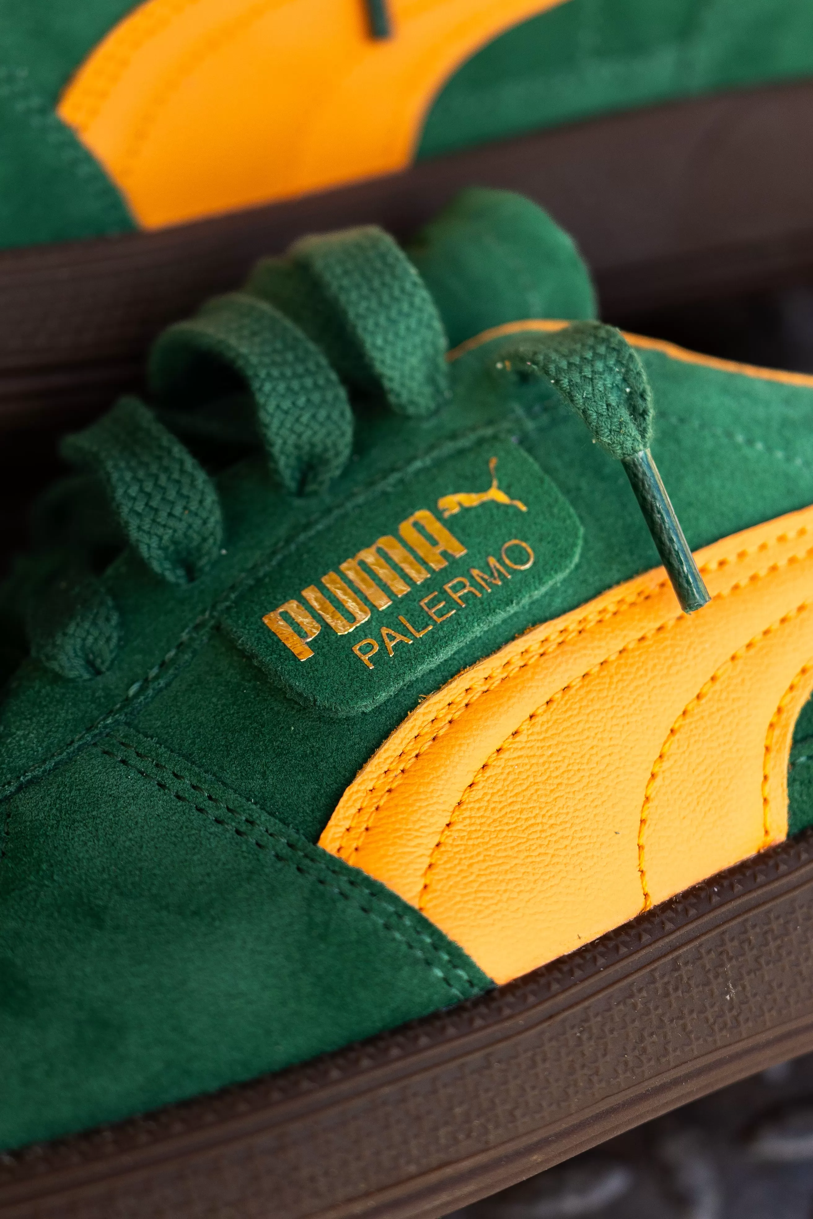 Mens Puma Palermo (Vine/Clementine)